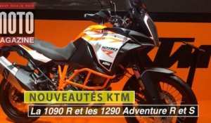 Intermot 2016 : KTM 1090 R et 1290 Adventure R et S