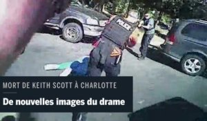 De nouvelles images de la mort de Keith Scott diffusées par la police de Charlotte