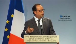 Pour Hollande, "l'Etat a pris ses responsabilités" pour "assurer la pérennité" d'Alstom à Belfort