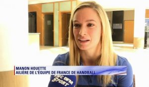 Handball - Manon Houette : "Le fait d'avoir une médaille te met sur un nuage"