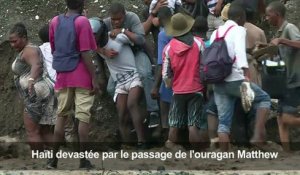 Haïti: ponts effondrés à cause de l'ouragan Matthew