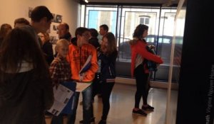 Prix Bayeux-Calvados : les scolaire découvrent les expositions