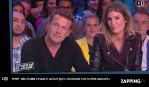 TPMP : Benjamin Castaldi avoue qu'il fantasme sur Sophie Marceau (vidéo)