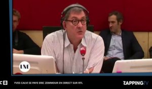 Yves Calvi se paye Eric Zemmour en direct sur RTL