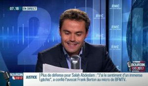 QG Bourdin 2017 : Focus sur les confidences de François Hollande dans le livre de Gérard Davet et Fabrice Lhomme