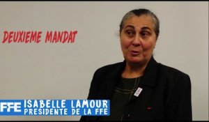 Isabelle Lamour, réélue Présidente de la Fédération Française d'Escrime
