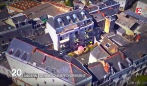 Angers : dramatique effondrement d'un balcon