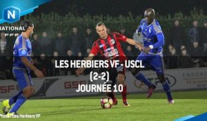 J10 : Les Herbiers VF - USCL (2-2), le résumé