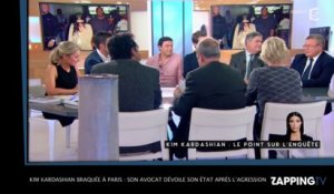 Kim Kardashian braquée à Paris : son avocat dévoile son état après l’agression