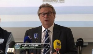 Dopage - Lorenzetti : "Le Racing n'est coupable de rien"