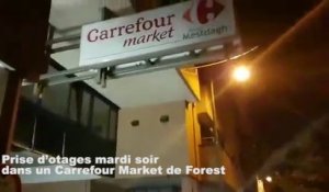 Prise d'otages dans un Carrefour Market de Forest