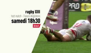RUGBY à XIII - TEST-MATCH : FRANCE / ANGLETERRE, bande-annonce