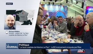 "La face crashée de Marine Le Pen" : la BD évènement de Riss