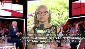 Gros accrochage entre Bruno Le Maire et une syndicaliste dans « l’Émission politique »