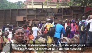 Cameroun: 53 morts dans le déraillement d'un train de voyageurs