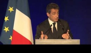 Nicolas Sarkozy en meeting à Bordeaux