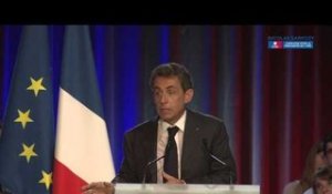 Nicolas Sarkozy en meeting à Nancy