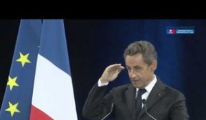 Nicolas Sarkozy en meeting à Mulhouse