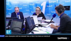 Jean-François Copé ne connait pas le prix d’un pain au chocolat, Twitter s’enflamme (Vidéo)