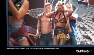 Britney Spears perd son soutien-gorge en plein concert, la vidéo buzz