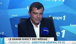 Franck Appietto, directeur général de C8 : "Ça ne me dérange pas d'être Hanouna-dépendant"
