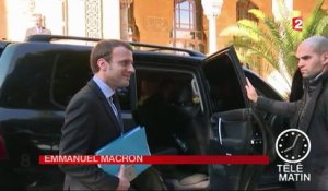 Macron au Liban pour parler Syrie et réfugiés