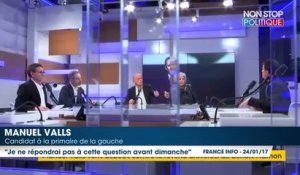 Manuel Valls futur soutien de Benoît Hamon ? Il répond