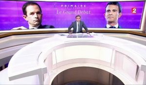 Primaire à gauche : le ton se durcit entre Manuel Valls et Benoît Hamon