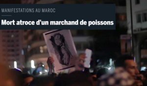 La mort atroce d'un marchand de poisson indigne le Maroc