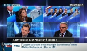 Brunet & Dély : François Bayrou est-il un "traître" à droite ? - 03/11
