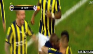 Moussa Sow Amazing Bicycle Kick Goal - Fenerbahce vs Manchester United 1-0 - UEL 03-11-2016 HD