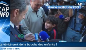 Zap : Sarkozy taquiné par un minot marseillais !