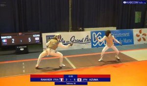 CdM FD St Maur - T16 RANVIER (FRA) vs AZUMA (JPN) 2/2