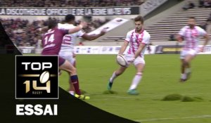 TOP 14 ‐ Essai Hugo BONNEVAL (SFP) – Bordeaux-Bègles-Paris – J10 – Saison 2016/2017