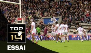 TOP 14 ‐ Essai Hugh CHALMERS (UBB) – Bordeaux-Bègles-Paris – J10 – Saison 2016/2017