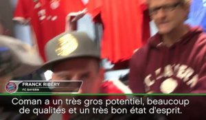 Bleus - Ribéry : "Coman a un très bon état d'esprit"