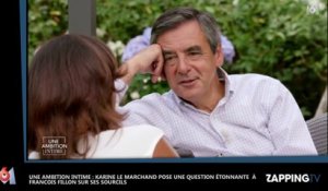Une ambition intime : Karine Le Marchand pose une question étonnante à François Fillon sur ses sourcils