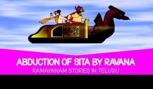 Abduction Of Sita By Ravana - Ramayanam Stories In Telugu | Telugu Kathalu For Children