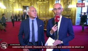 François Patriat revient sur la candidature de  Emmanuel Macron à la presidentielle