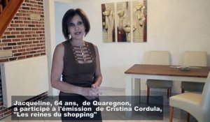 Quaregnon : Jacqueline a participé à l'émission de Cristina Cordula, 'Les reines du shopping'