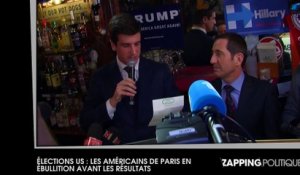 Hillary Clinton - Donald Trump : Les Américains de Paris en ébullition avant les résultats (vidéo)