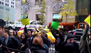 Manifestations anti-Trump à New York