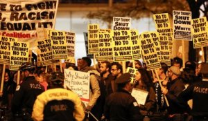 Rassemblements anti-Trump dans de nombreuses villes américaines