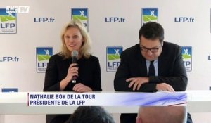 Boy de la Tour : "Extrêmement heureuse d'être présidente de la LFP"