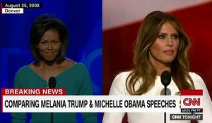 Melania Trump copie intégralement un discours de Michelle Obama