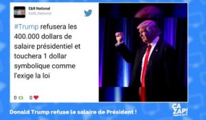 Donald Trump annonce qu'il renonce à son salaire de président : la réaction des internautes