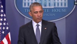 Barack Obama : "J'ai des inquiétudes"