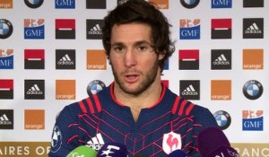 Rugby - XV de France: conférence de presse de Maxime Machenaud