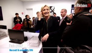 Marine Le Pen :  « Macron ? Une nouveauté qui sent la naphtaline »