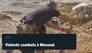 Embarqué avec les forces irakiennes dans de violents combats à Mossoul